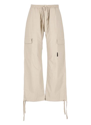 MSGM Cotton Pants - MSGM - Modalova