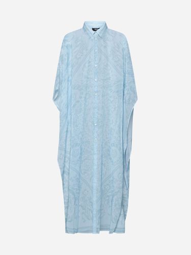 Versace Barocco Print Kaftan - Versace - Modalova