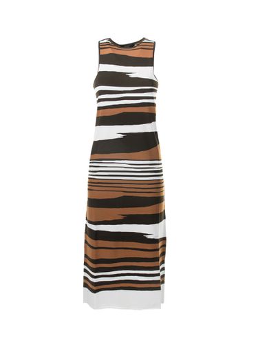 Striped Crewneck Sleeveless Dress - Weekend Max Mara - Modalova