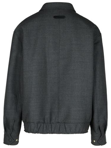 Lanvin Grey Wool Jacket - Lanvin - Modalova