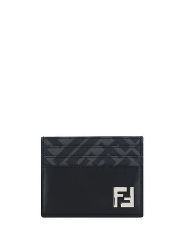 Fendi Black ff Squared Card Holder - Fendi - Modalova