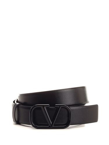 V Logo Buckle Belt - Valentino Garavani - Modalova