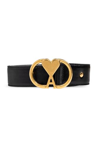 Leather Belt - Ami Alexandre Mattiussi - Modalova