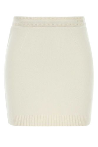 Cashmere Blend Mini Skirt - Fendi - Modalova