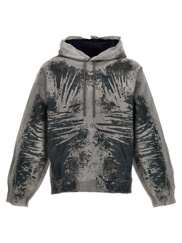 Diesel d-um-rib-s-track Hoodie - Diesel - Modalova