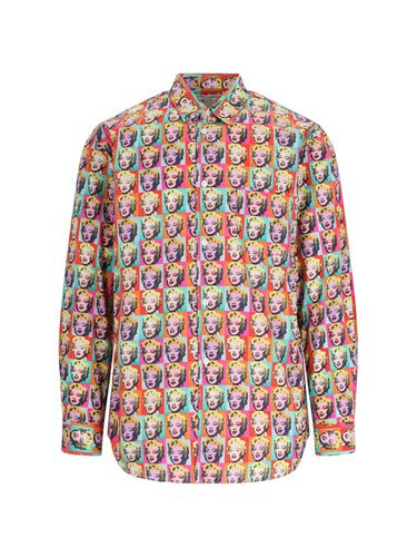 Motif Printed Poplin Shirt - Comme des Garçons - Modalova