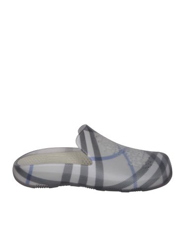 C. P. Company Blue/ Check Clog Shoes - C.P. Company - Modalova