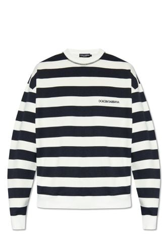 Dolce & Gabbana Striped Sweatshirt - Dolce & Gabbana - Modalova