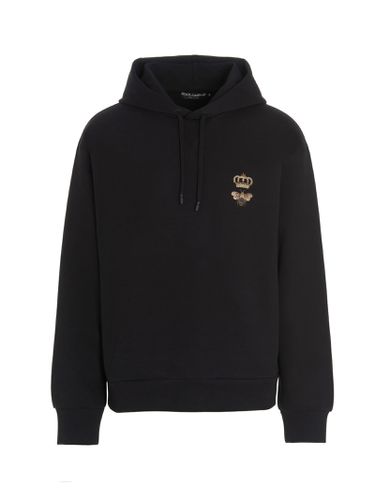 Logo Embroidery Hoodie - Dolce & Gabbana - Modalova