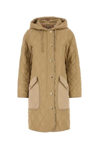 Burberry Beige Nylon Padded Jacket - Burberry - Modalova