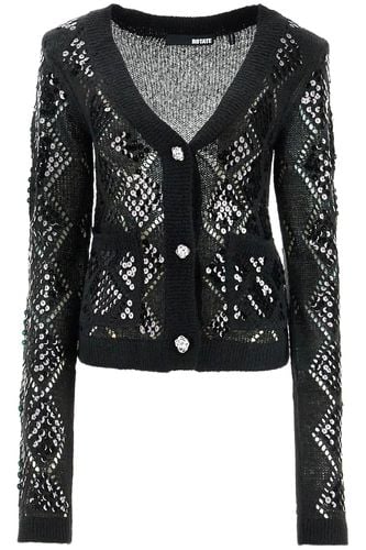 Perforated Cardigan With - Rotate by Birger Christensen - Modalova