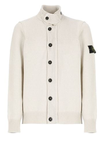 Stone Island Wool Cardigan - Stone Island - Modalova