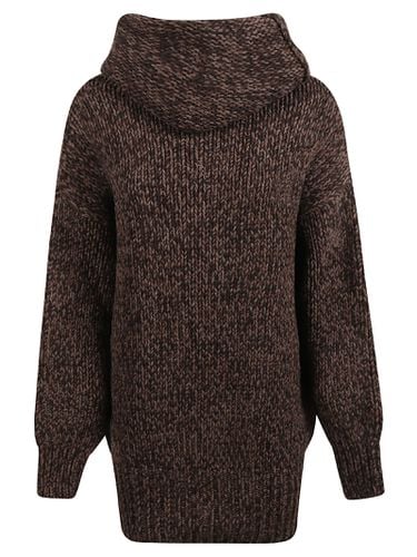 Hooded Knit Knitted Jumper - Alexander McQueen - Modalova