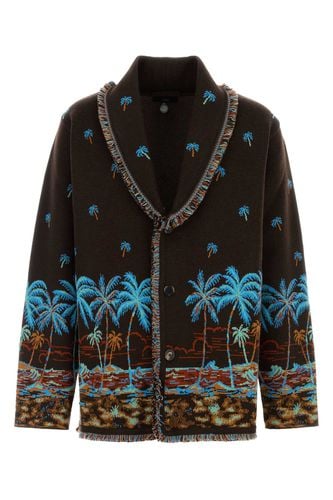 Embroidered Wool Tale Of A Hawaiian Cardigan - Alanui - Modalova