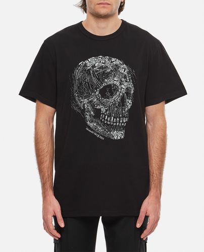 Skull Print T-shirt - Alexander McQueen - Modalova