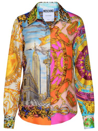Moschino Multicolor Silk Shirt - Moschino - Modalova