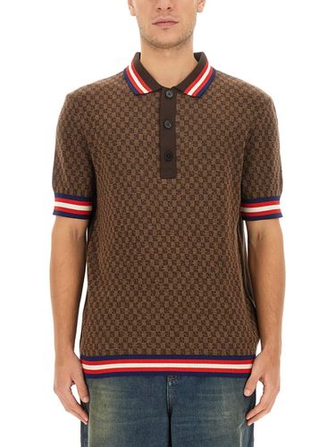 Balmain Monogram Polo - Balmain - Modalova