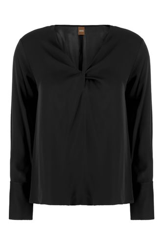 Hugo Boss Black Stretch Silk Blouse - Hugo Boss - Modalova