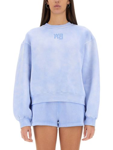 Sweatshirt With Logo - T by Alexander Wang - Modalova