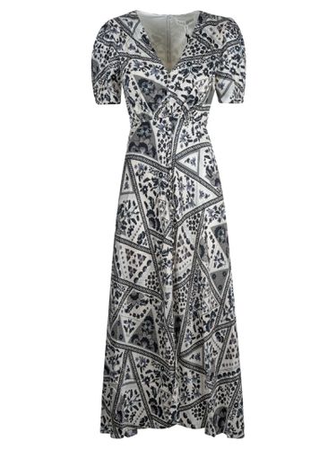 Saloni Lea Long Dress - Saloni - Modalova