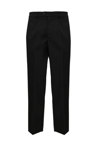 Amaranto Wool Trousers With Pleats - Amaranto - Modalova