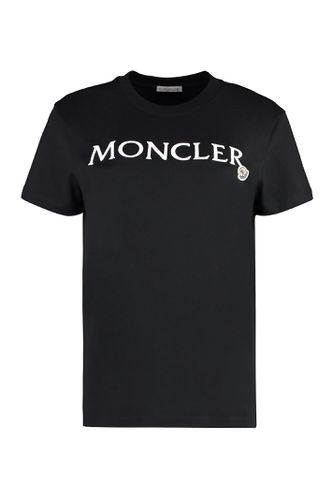 Moncler Cotton Crew-neck T-shirt - Moncler - Modalova