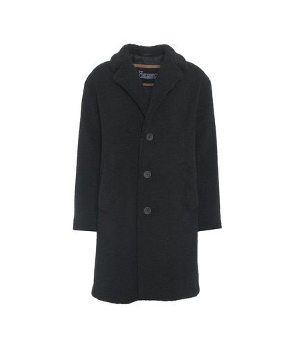 Button Detailed Long-sleeved Coat - Herno - Modalova