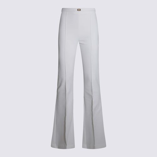 Elisabetta Franchi White Pants - Elisabetta Franchi - Modalova