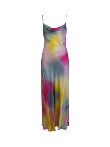 Watercolour Maxi Camisole Dress - MSGM - Modalova