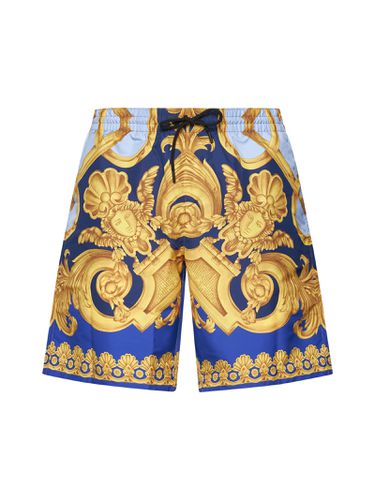 Versace Printed Swim Shorts - Versace - Modalova
