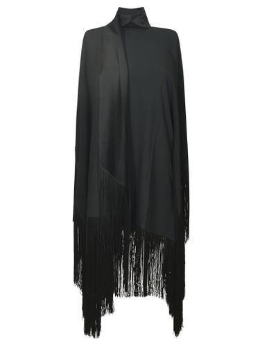 Taller Marmo Fringed Cape - Taller Marmo - Modalova