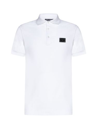 Dolce & Gabbana Logo Plaque Polo - Dolce & Gabbana - Modalova