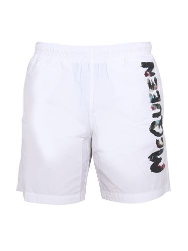 Alexander McQueen Swim Trunks - Alexander McQueen - Modalova