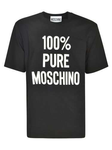 Moschino 100% Pure T-shirt - Moschino - Modalova