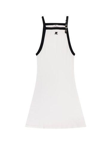 Buckle Detailed Halter-neck Dress - Courrèges - Modalova