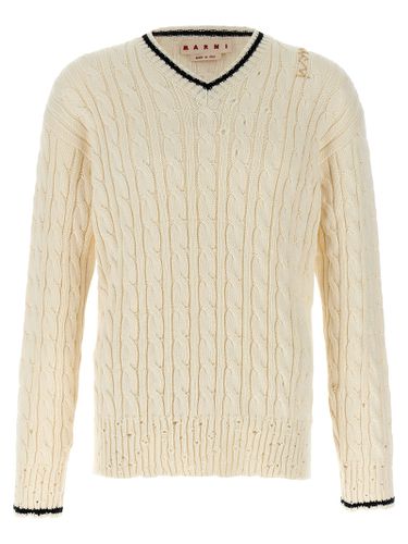 Marni v Neckline Sweater - Marni - Modalova