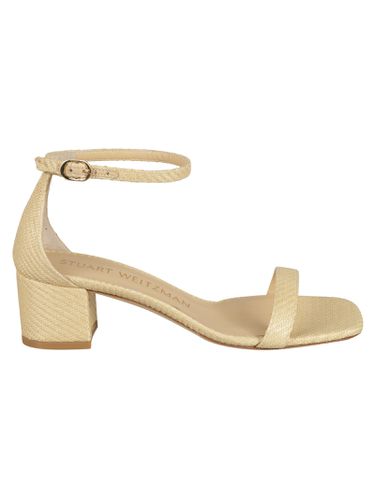 Ankle Strap Woven Sandals - Stuart Weitzman - Modalova