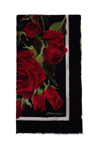 Modal And Silk Scarf For Women - Dolce & Gabbana - Modalova