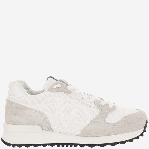 Low-top Suede Sneakers - Valentino Garavani - Modalova