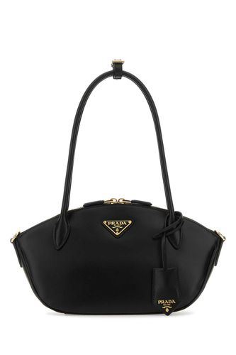 Prada Black Leather Small Handbag - Prada - Modalova