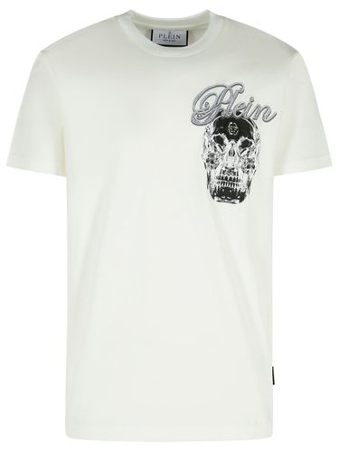 Philipp Plein White Cotton T-shirt - Philipp Plein - Modalova