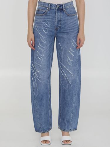 Alexander Wang Laser Logo Jeans - Alexander Wang - Modalova