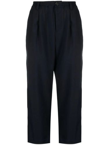 Marni Pants In Blue Wool - Marni - Modalova