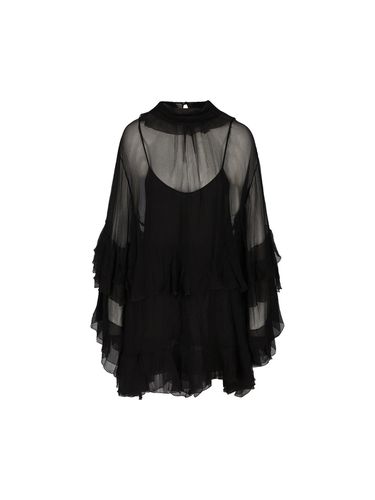 Chloé Semi-sheer Ruched Dress - Chloé - Modalova