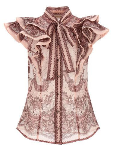 Zimmermann crush Frilled Shirt - Zimmermann - Modalova