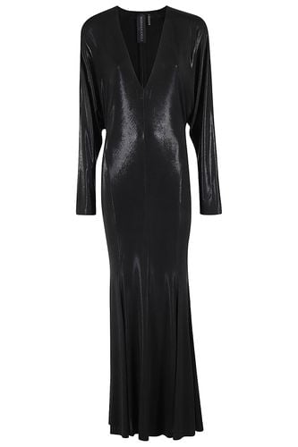 Dolman V Neck Fishtail Gown - Norma Kamali - Modalova