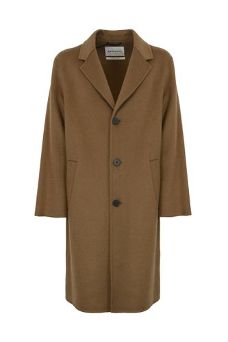 Amaranto Wool And Cashmere Coat - Amaranto - Modalova