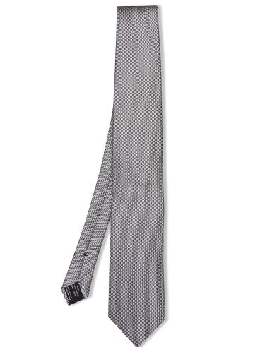 Silk Tie 8cm In And White - Tom Ford - Modalova