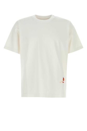 Bottega Veneta White Cotton T-shirt - Bottega Veneta - Modalova