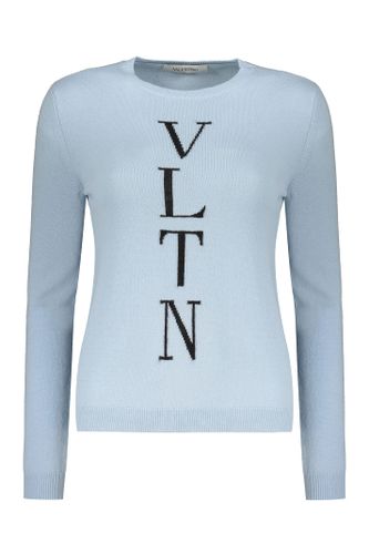 Long Sleeve Crew-neck Sweater - Valentino Garavani - Modalova